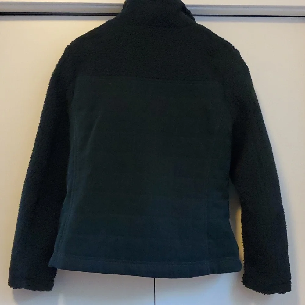 Pendleton salida canvas sherpa jacket (dark teal color) - Picture 9 of 13